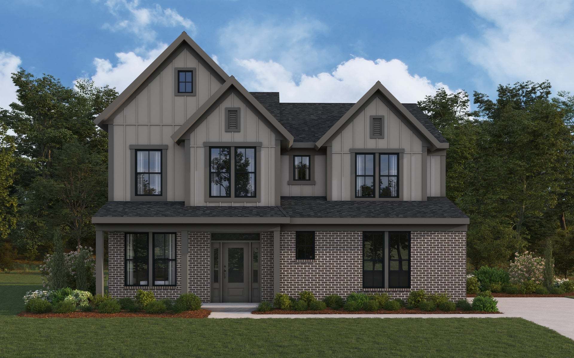 Modern Farmhouse - Brick