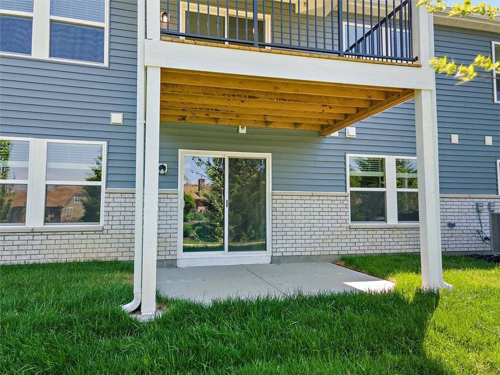 This residence features a patio and a second-story