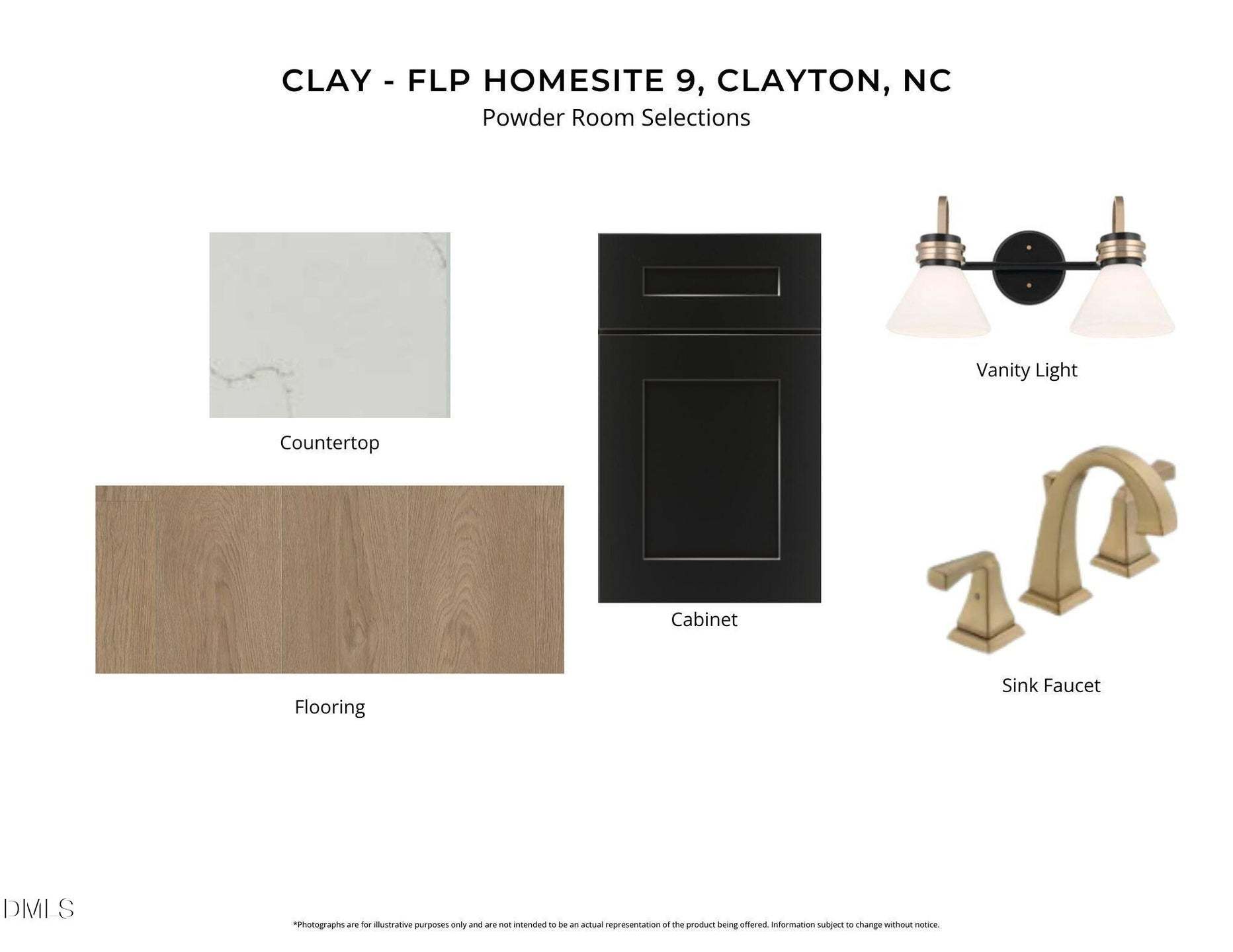 FLP 9 POWDER ROOM SELECTIONS