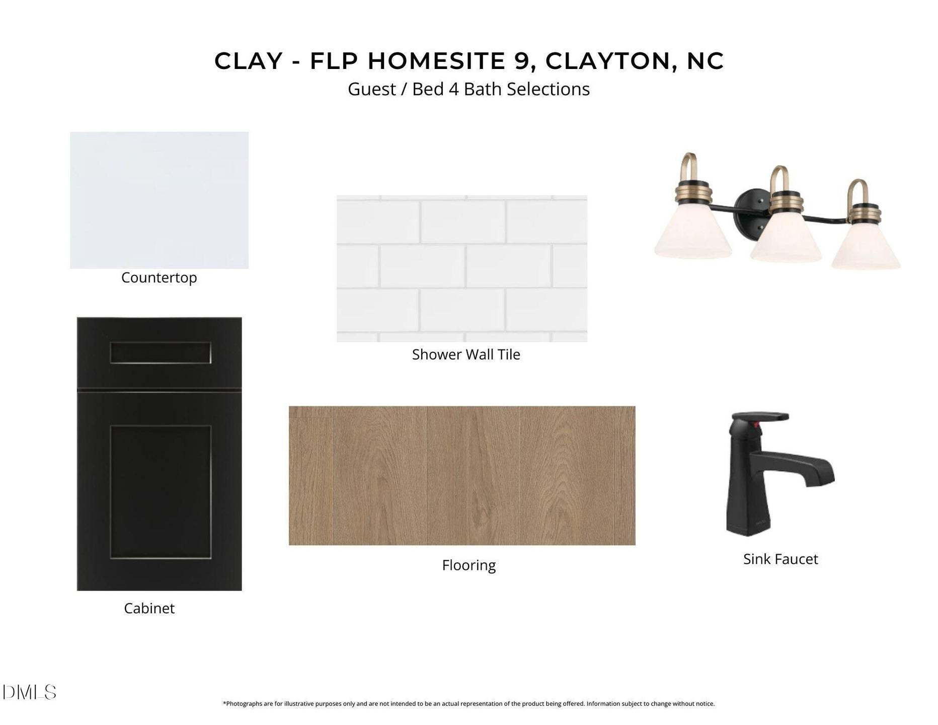 FLP 9 - GUEST & BED 4 BATH SELECTIONS