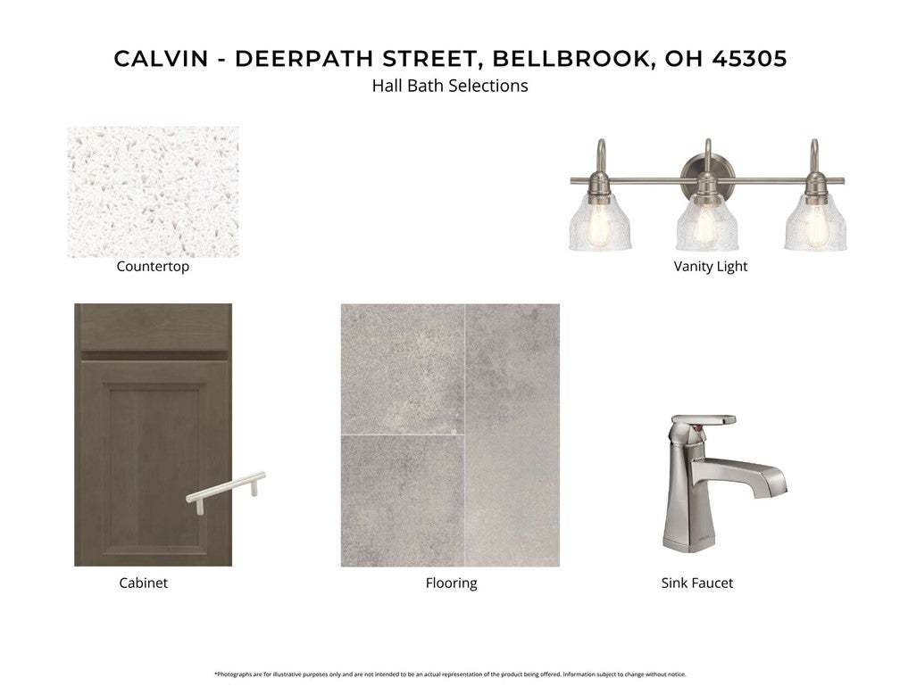 Premium selections, including a sleek vanity light