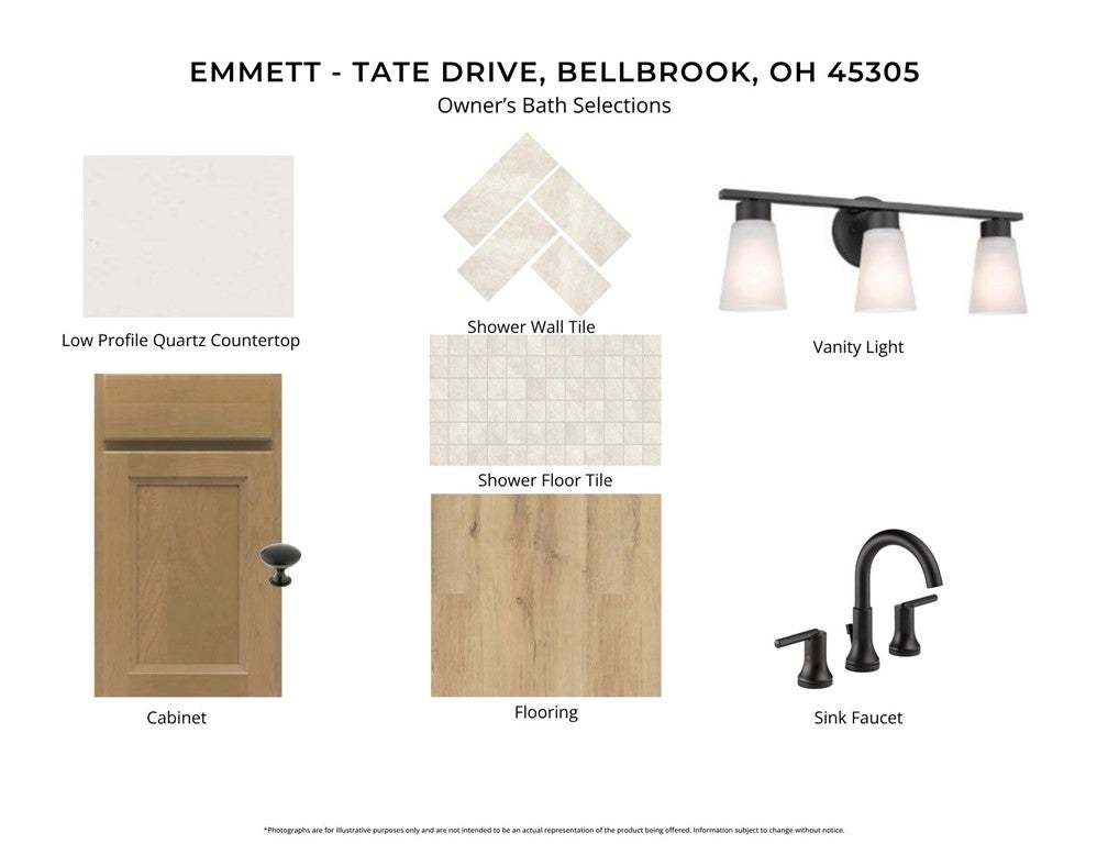 Explore these elegant owner's bath selections, fea