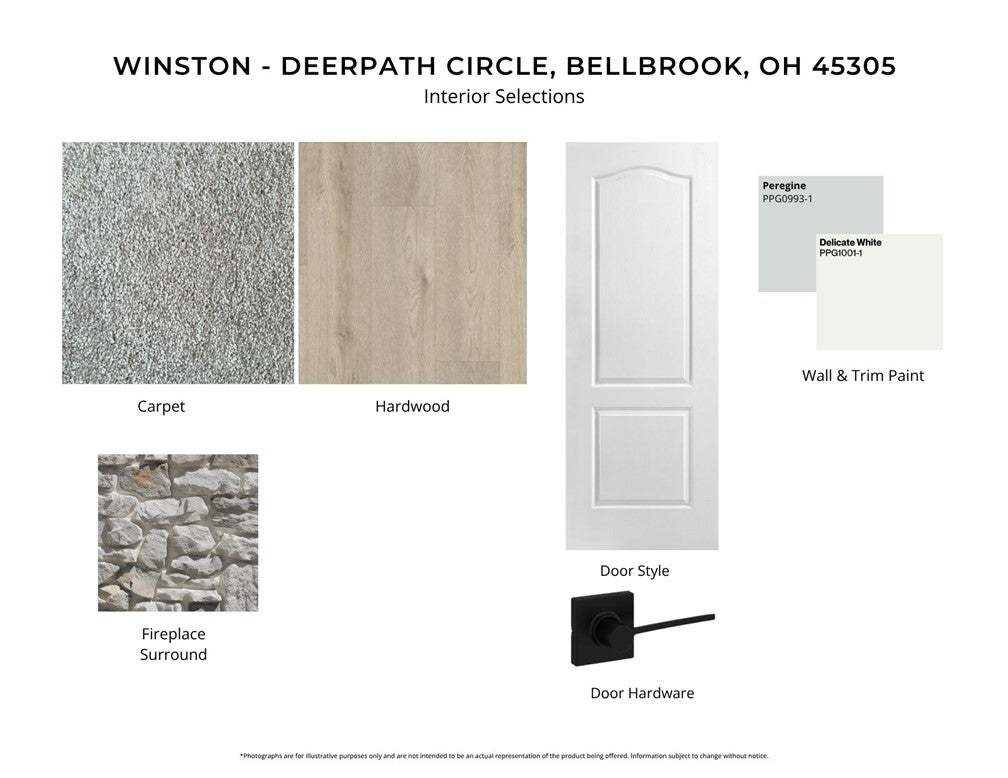 These interior selections offer elegant options fo