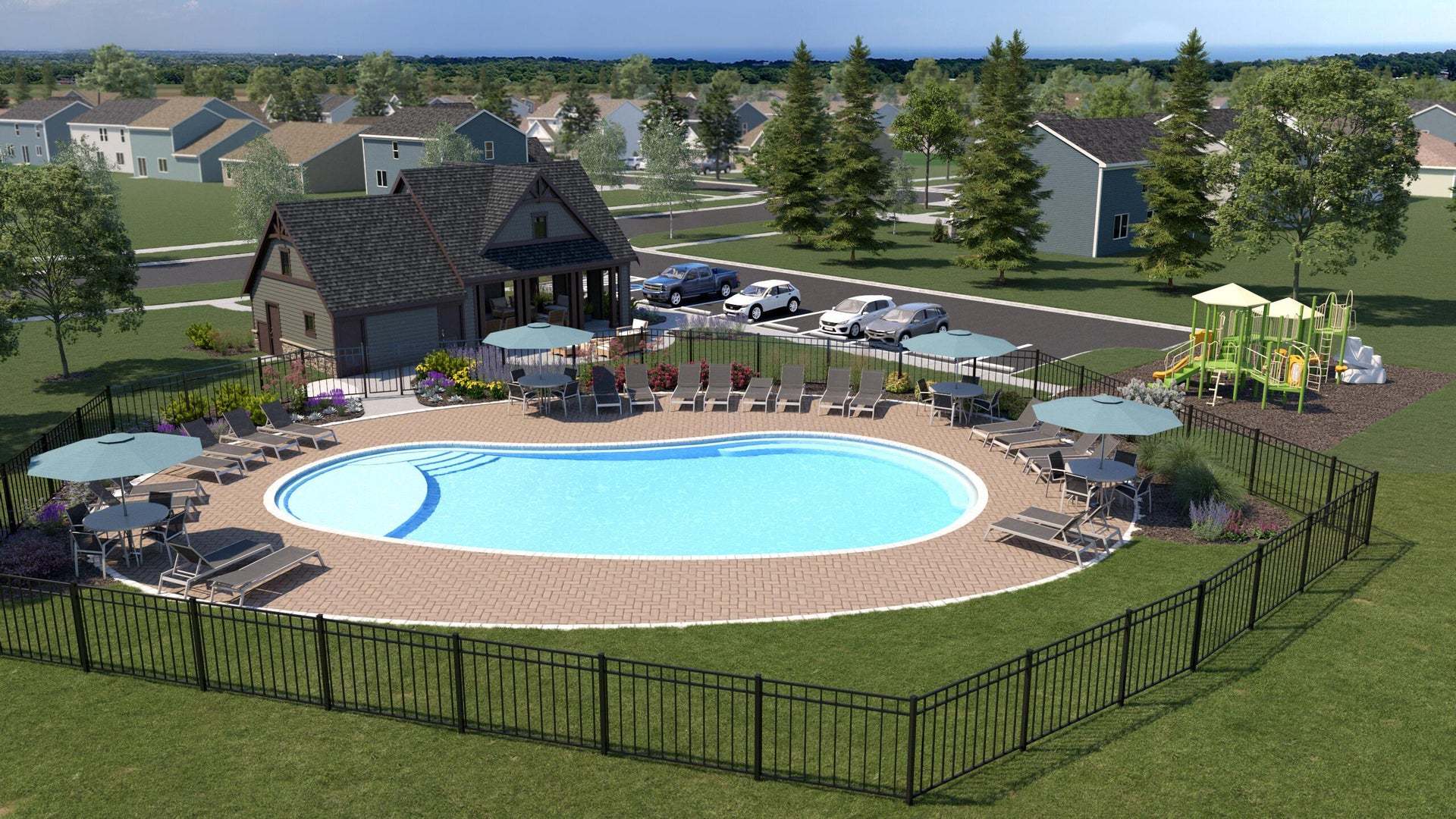 Fischer Homes-Skybrook-Community Tour-Po