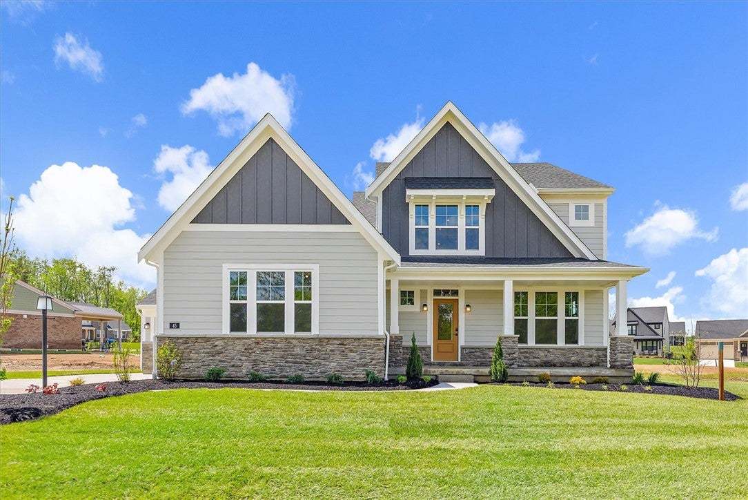This residence showcases a well-maintained exterio