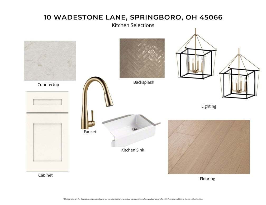 Premium kitchen selections include light-toned flo