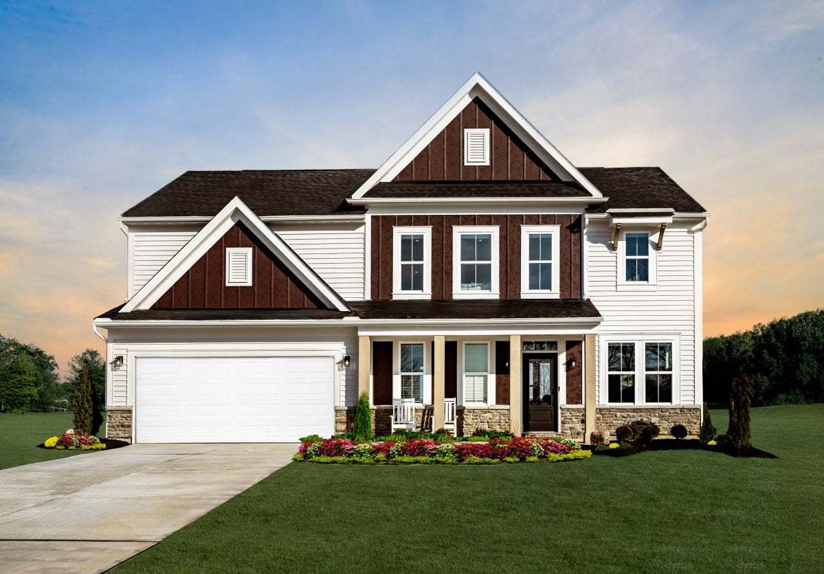 Pebble Grove por Fischer Homes en Cincinnati Ohio