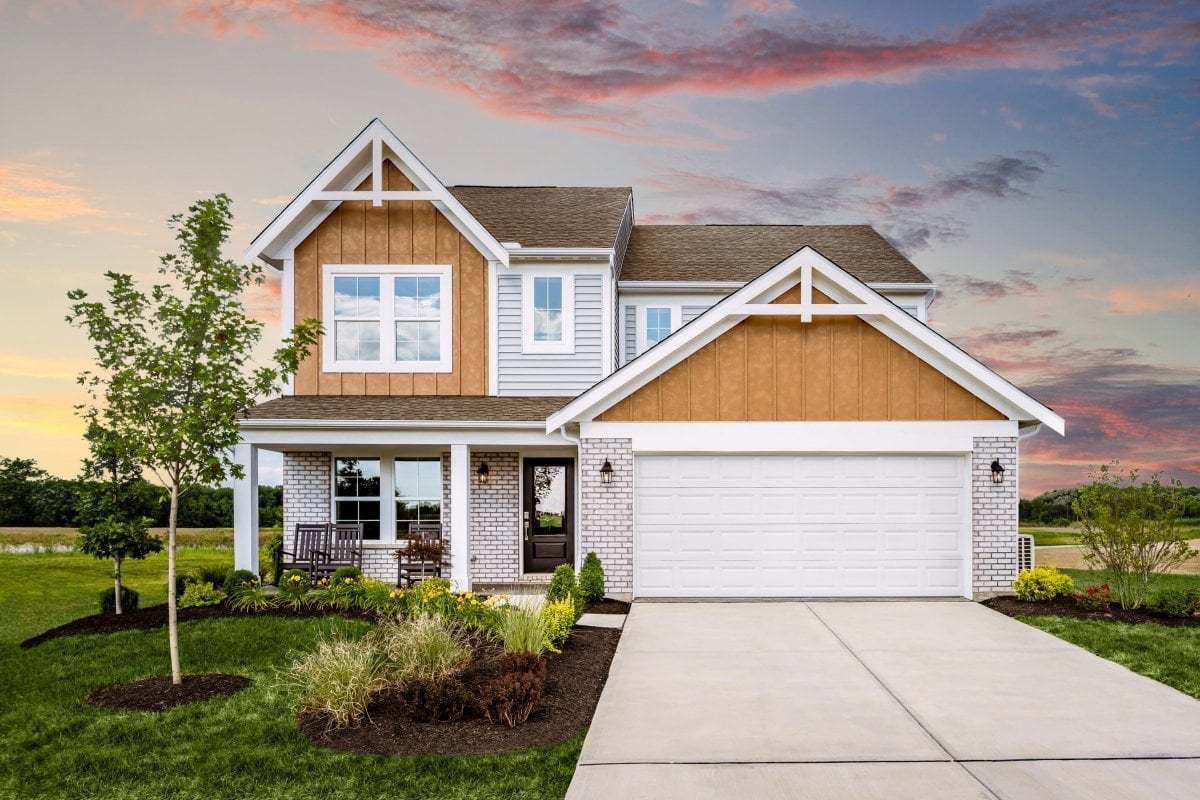 Harvest Meadows por Fischer Homes en Cincinnati Ohio