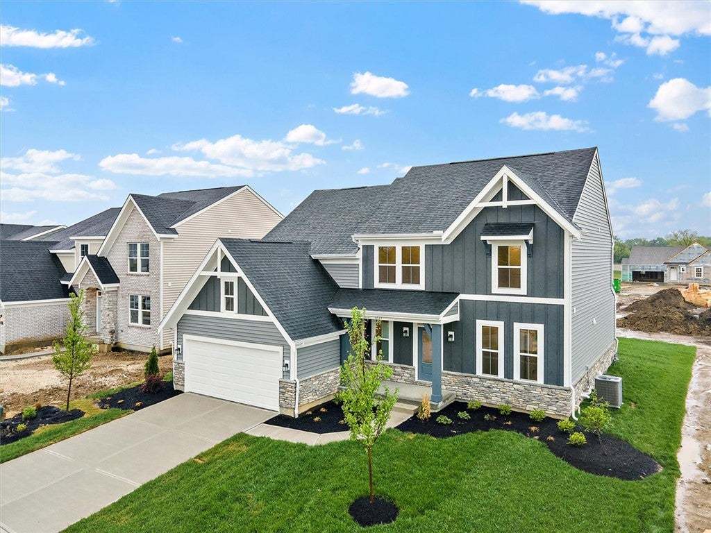 This newly constructed home boasts charming archit
