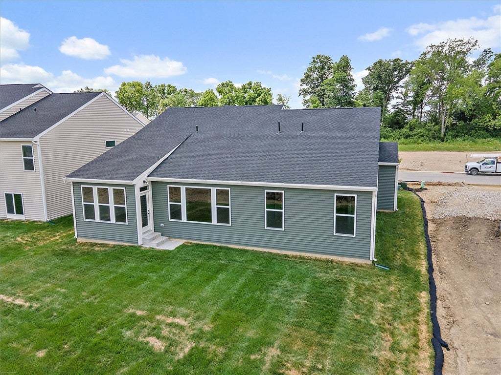 A newly constructed residence showcases a well-mai