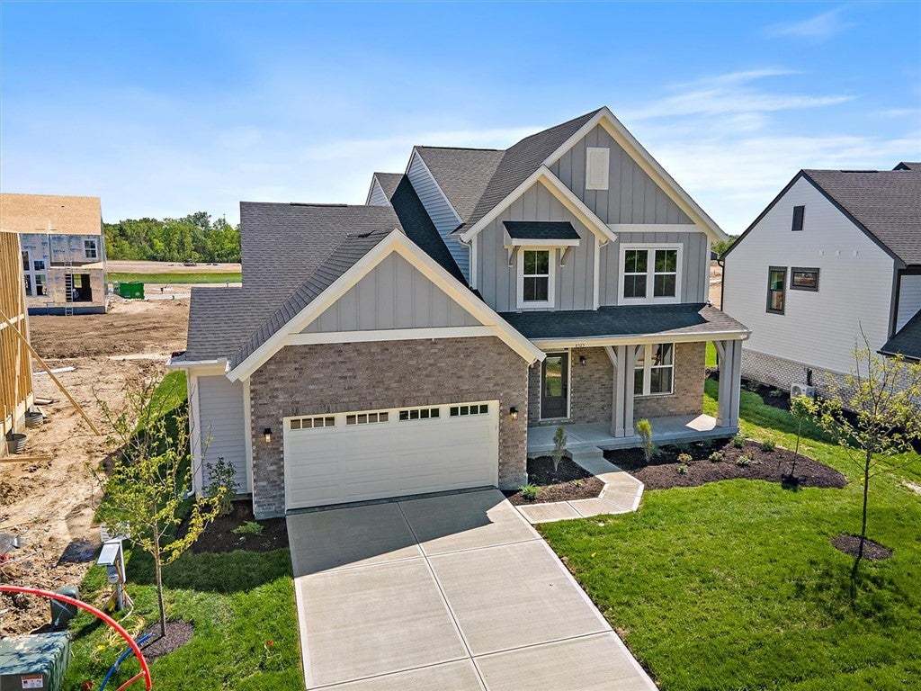 This newly constructed residence showcases a moder