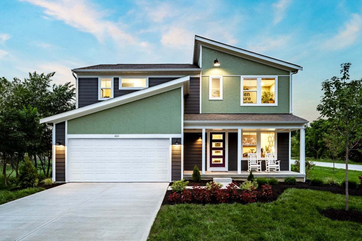 Spring Meadows por Fischer Homes en Dayton-Springfield Ohio