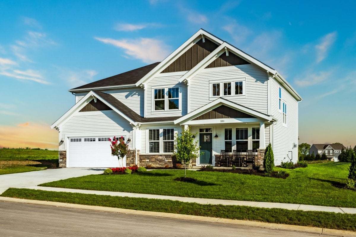 The Retreat at Graystone por Fischer Homes en Columbus Ohio