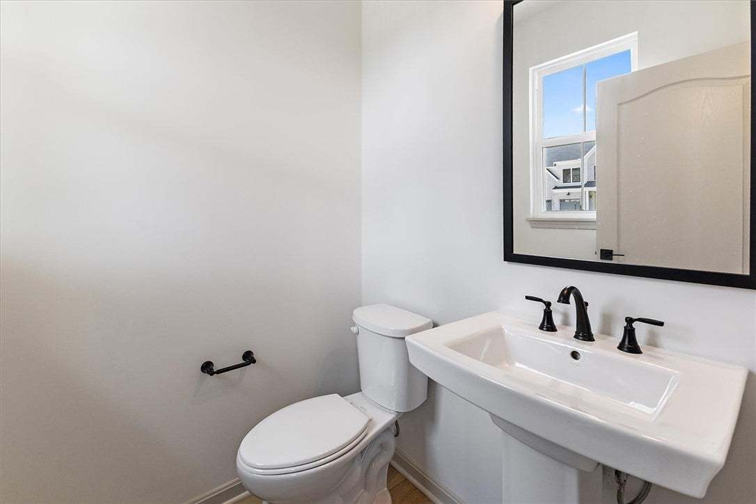 Clean lines and classic fixtures define this minim