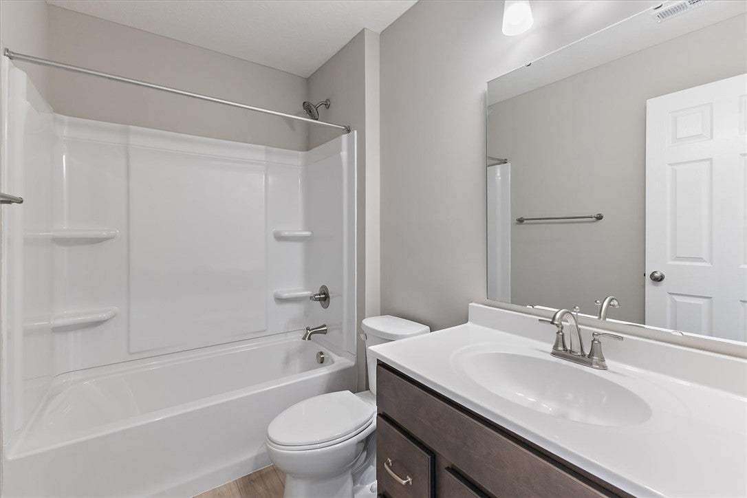 Clean lines and classic finishes define this funct