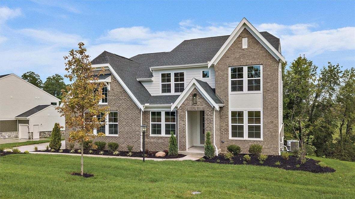 Traditional brick architecture pairs with prominen