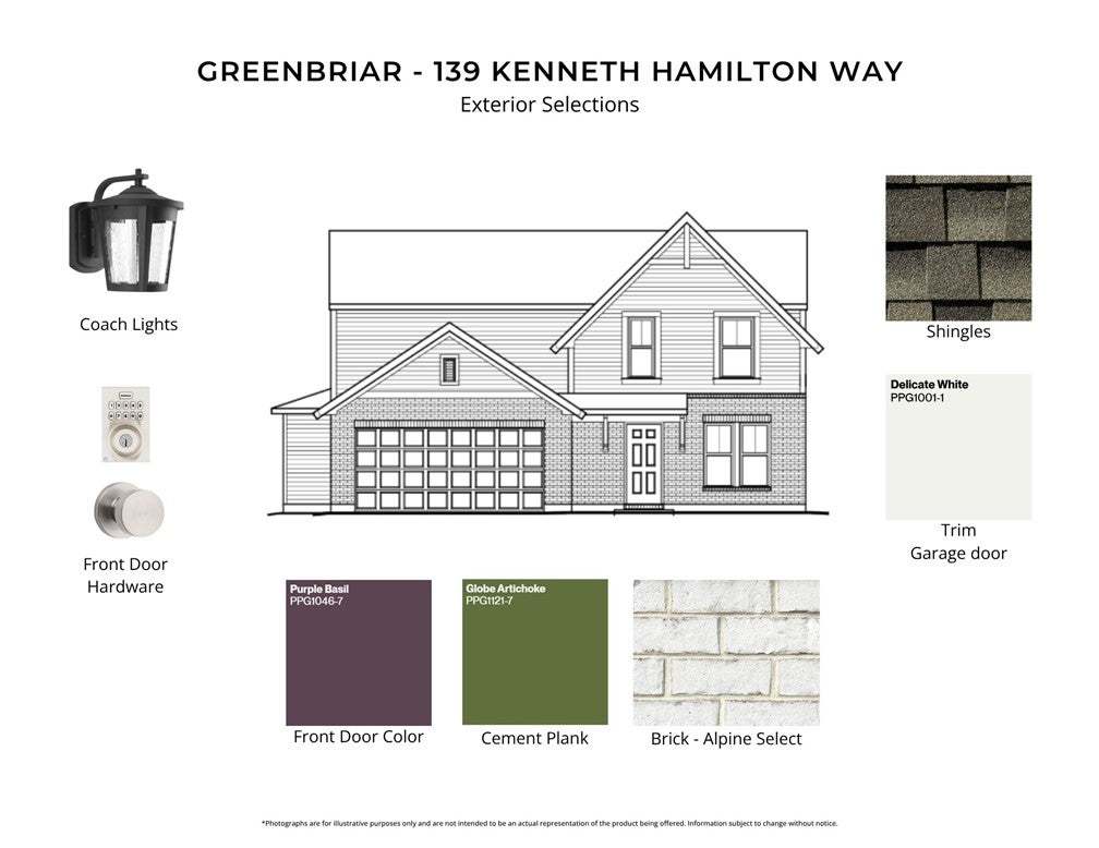 Detailed architectural drawing showing selected ex