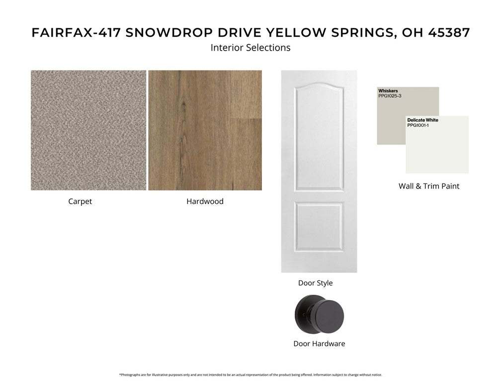 A curated board showcases premium flooring options