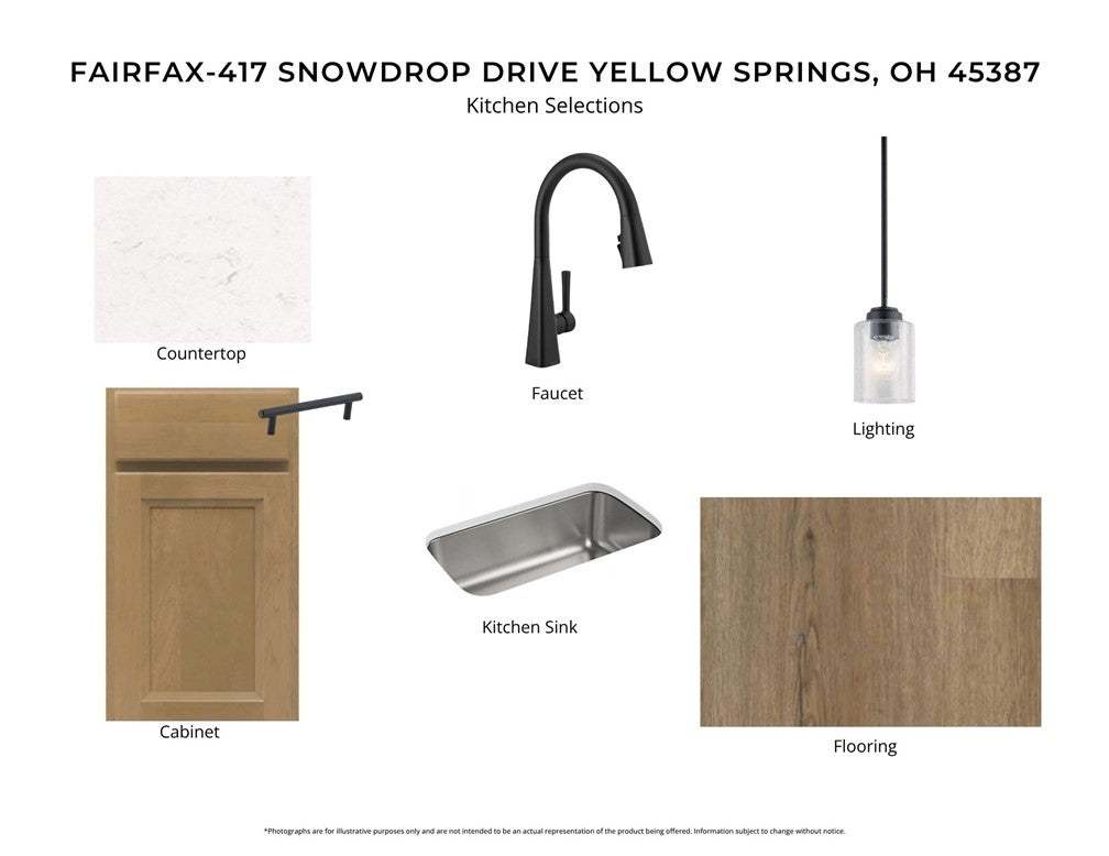 Curated material selections showcase elegant finis