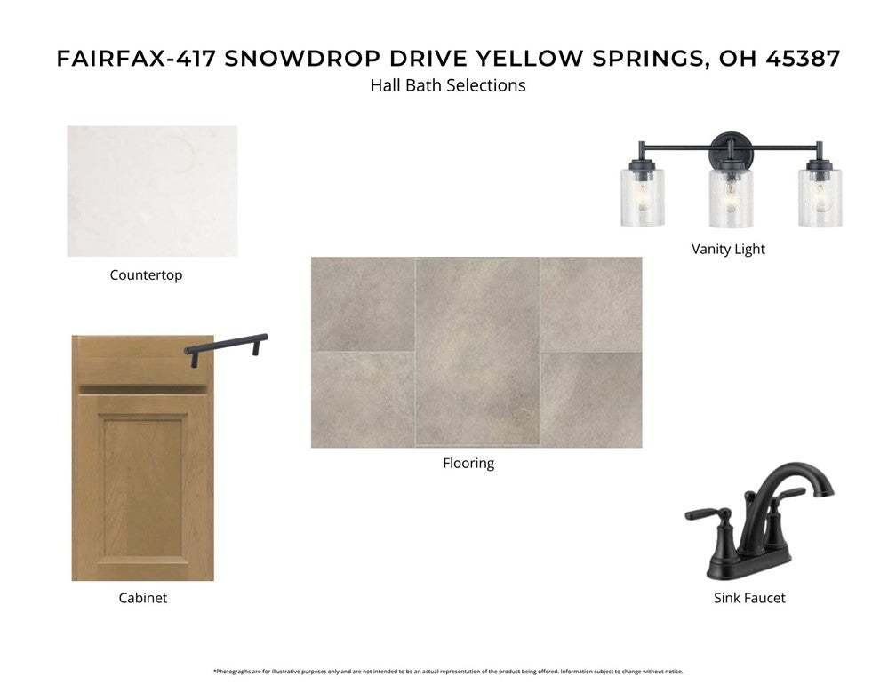 Carefully curated design options reveal a modern p