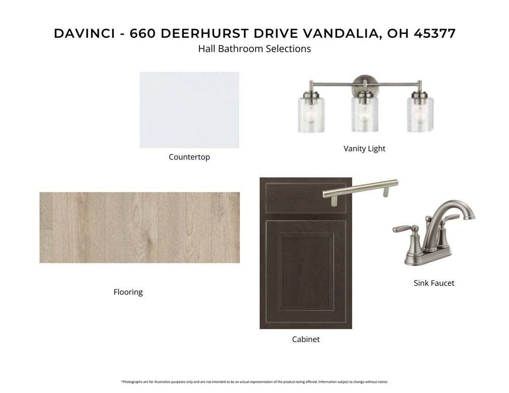 Premium selections for the hall bathroom, showcasi