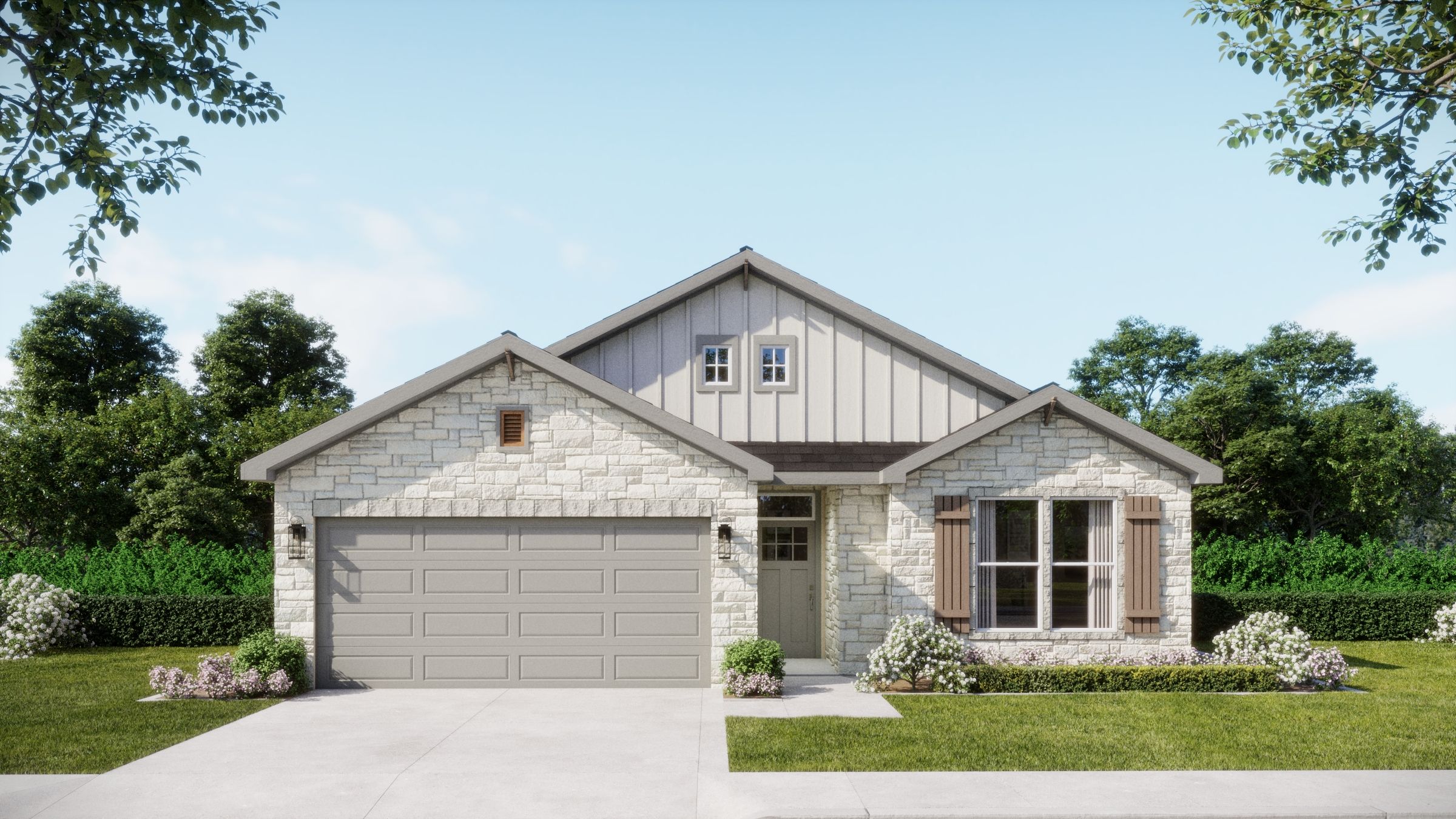 Medina - The Preserve At Thousand Oaks Single Family: Killeen, Texas - Flintrock Builders