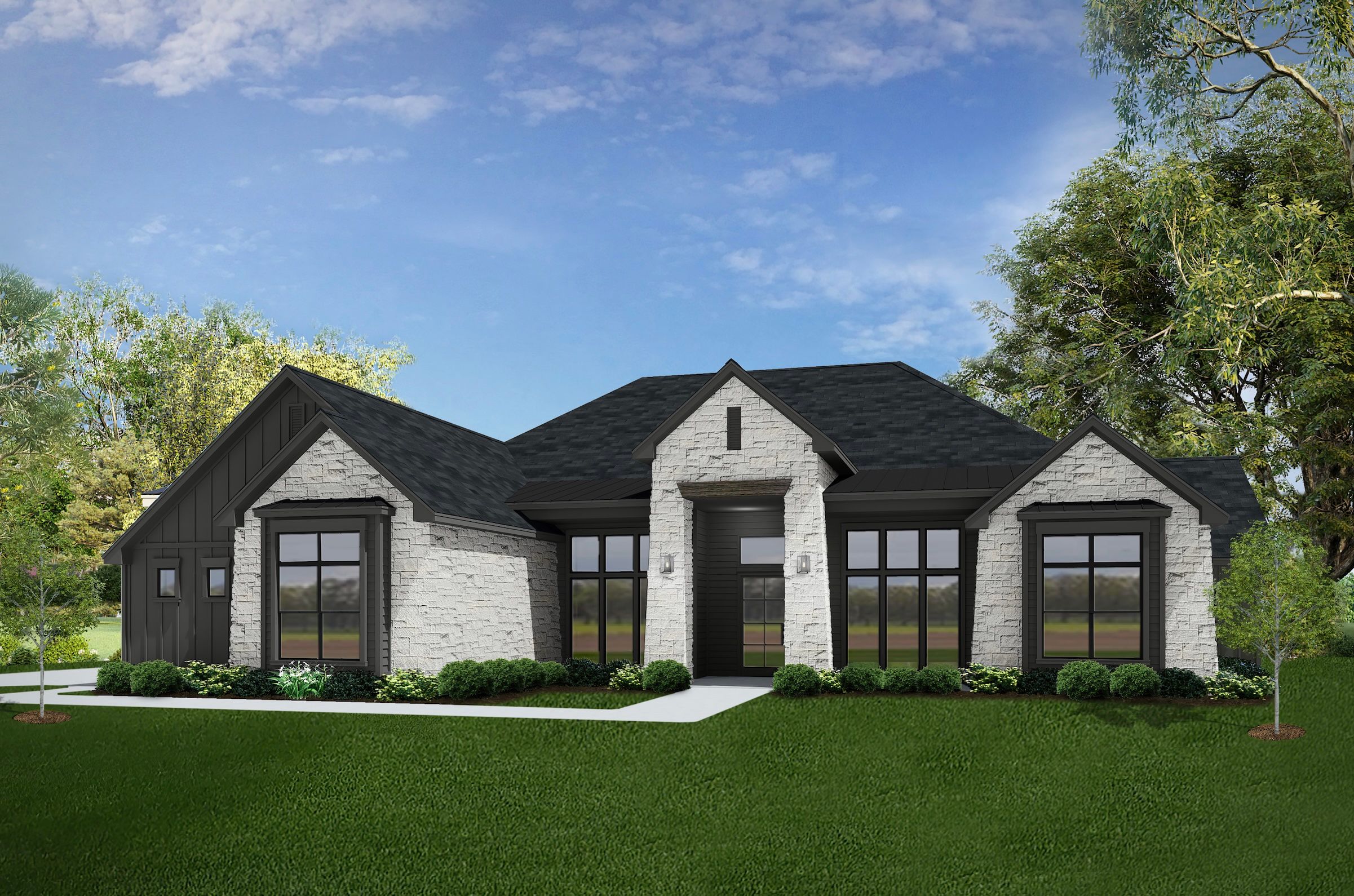 King Oaks por Flintrock Builders en Killeen Texas