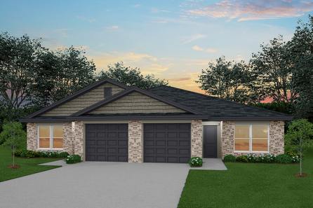 Nolan at Freedom Ranch Duplexes Floor Plan - Flintrock Builders