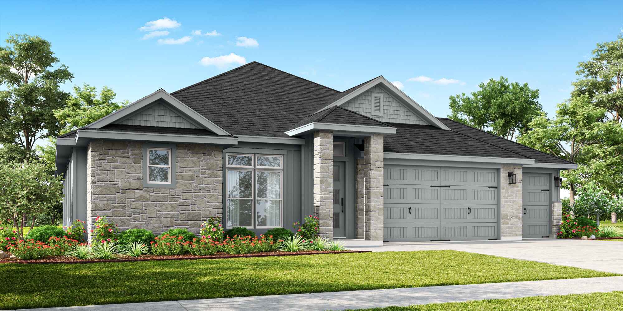 Kickapoo Creek - Bella Charca: Nolanville, Texas - Flintrock Builders