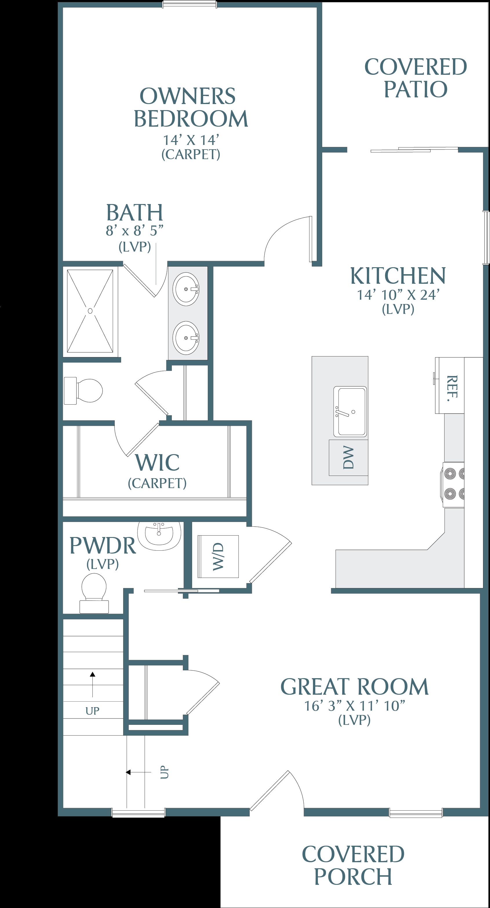 Duchess First Floor Layout
