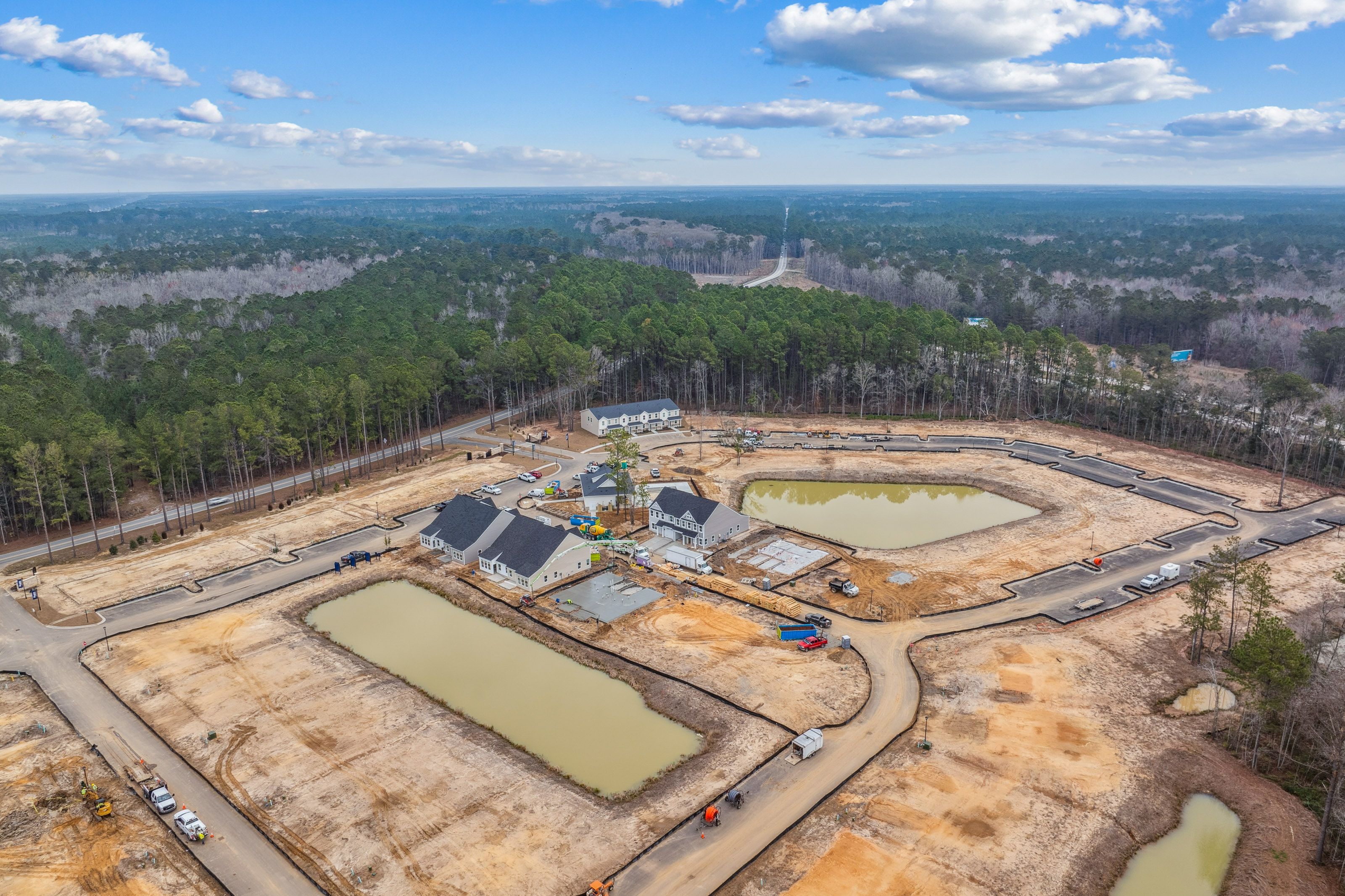 Aerial view of Royal Oaks and future phases