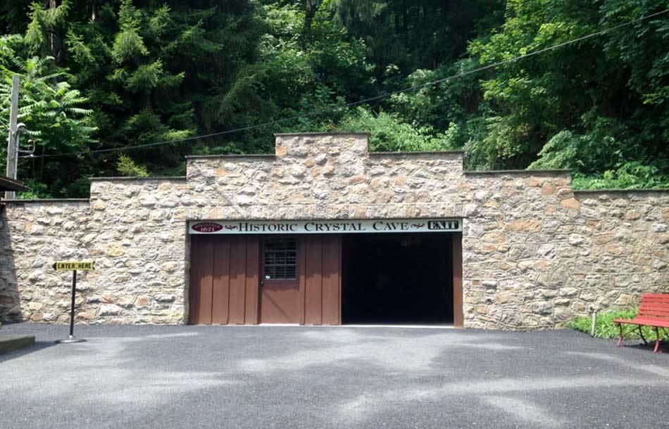 Crystal Cave near Hawkstone Village