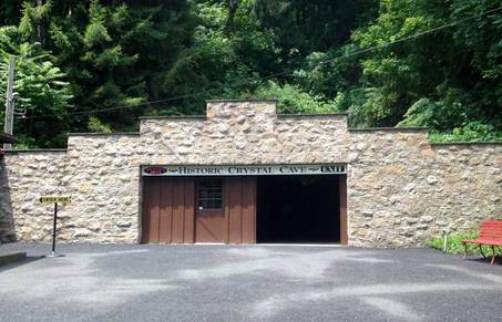 Crystal Cave near Hawkstone Village