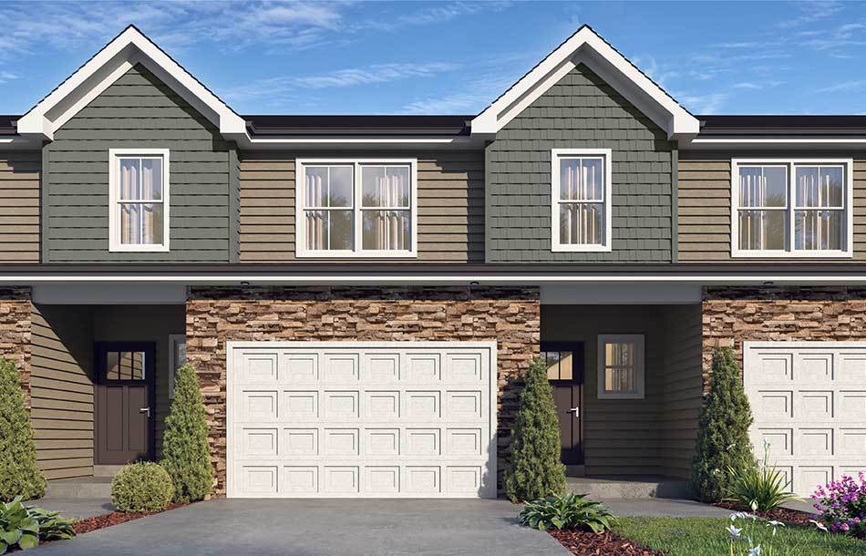 The Addison Townhome rendering