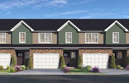 The Addison Townhome rendering