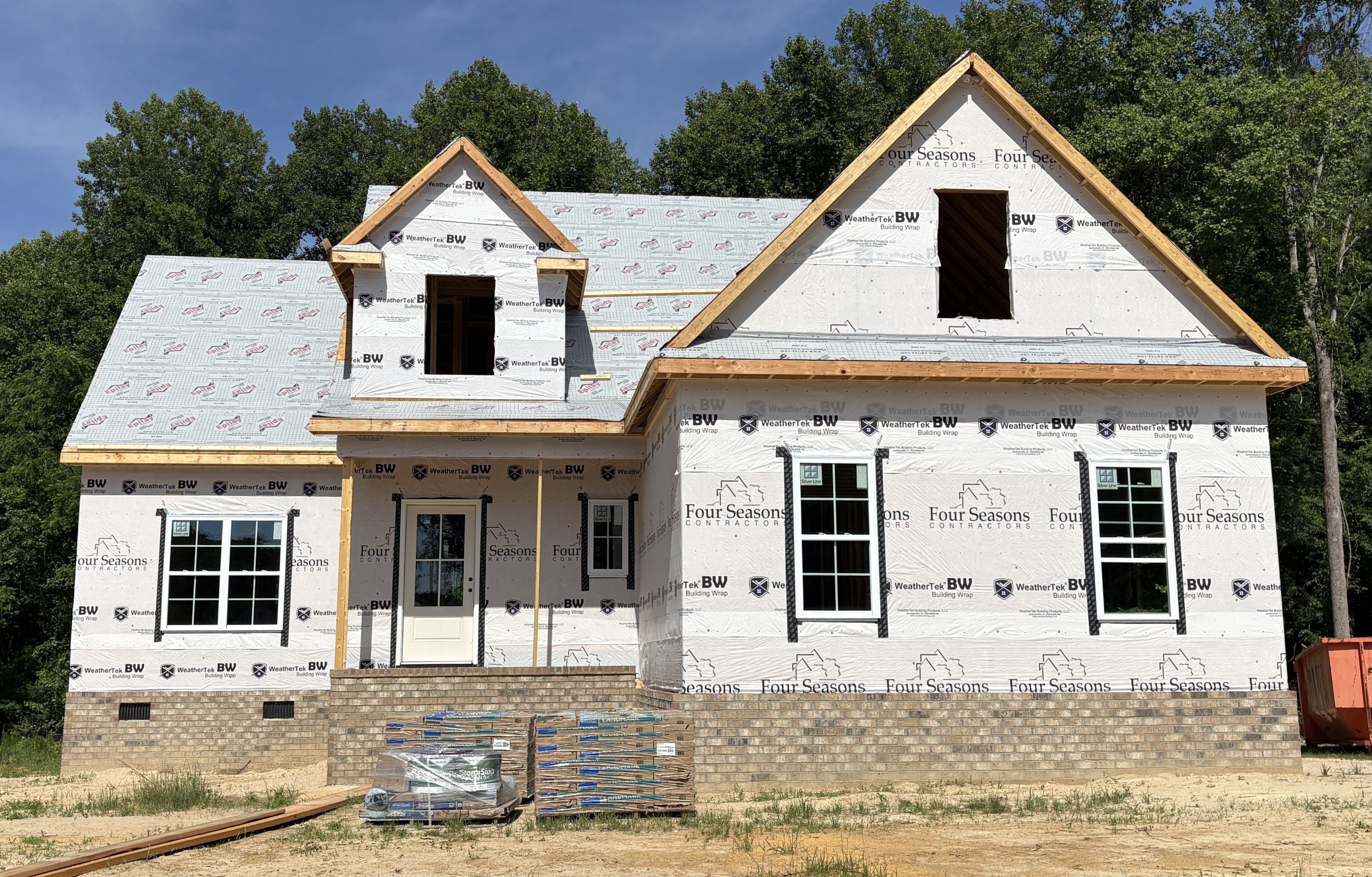 The Camden SE - Four Seasons Nash County New Homes: Rocky Mount, North Carolina - Four Seasons Contractors