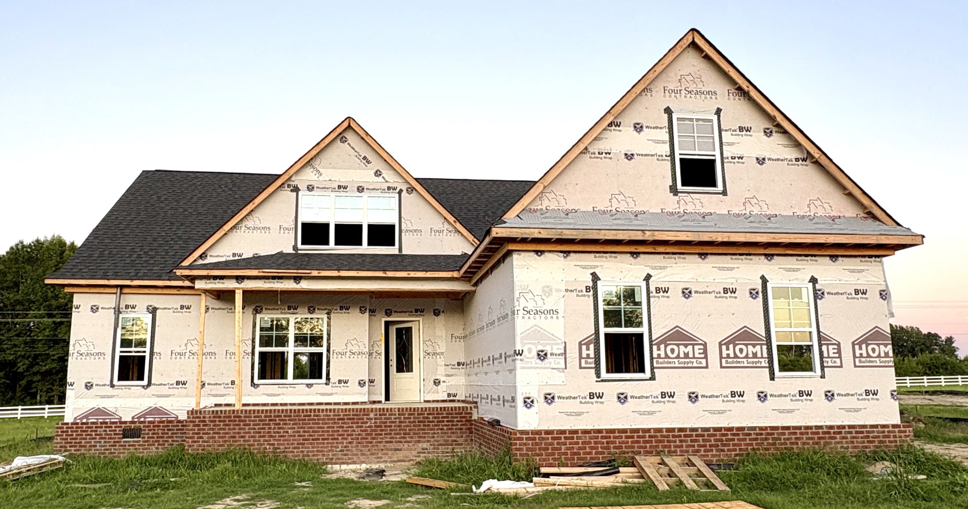 The Cumberland Floor Plan Unfinished Bonus - Four Seasons Nash County New Homes: Nashville, North Carolina - Four Seasons Contractors
