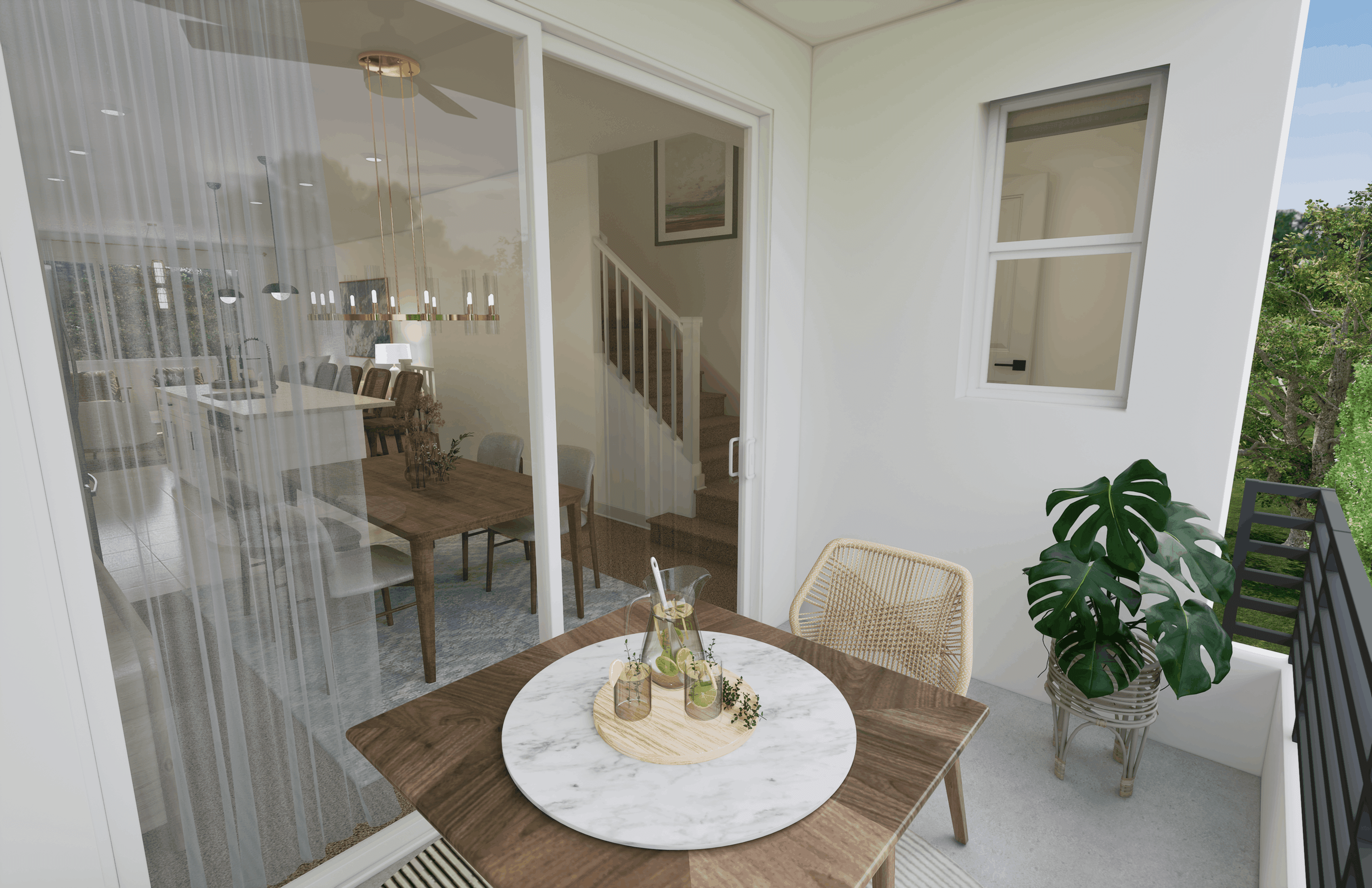 Outdoor Space Off Living Room