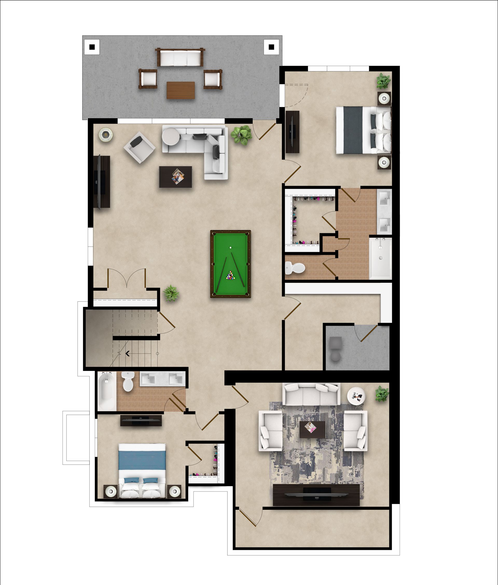 basement