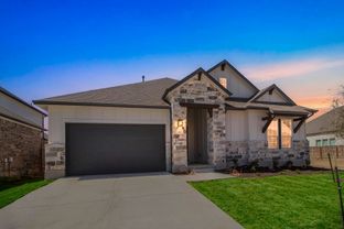 The Lincoln - Santa Rita Ranch: Liberty Hill, Texas - GFO Homes