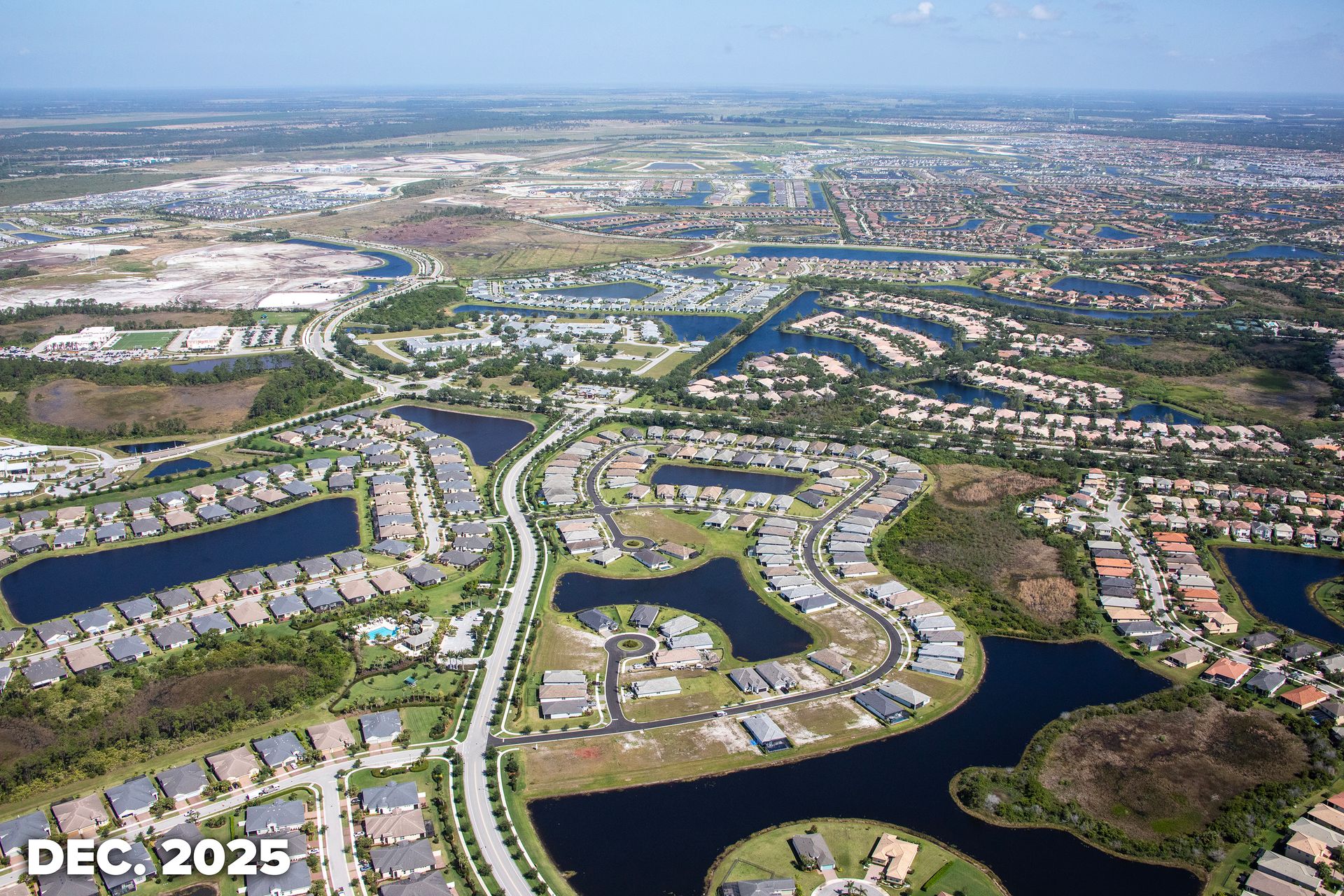 Aerial December 2025 | Lake Park at Tradition
