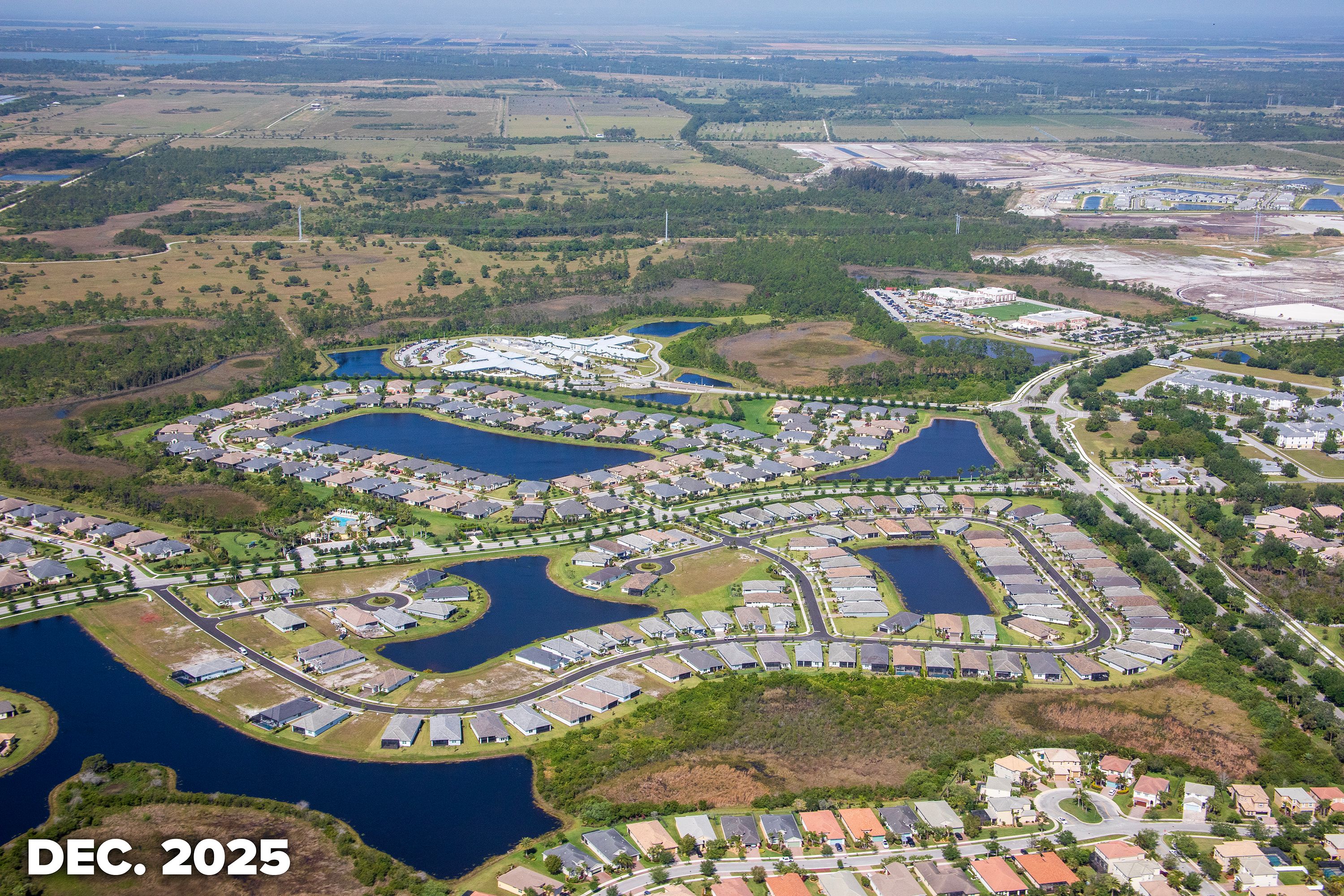 Aerial December 2025 | Lake Park at Tradition