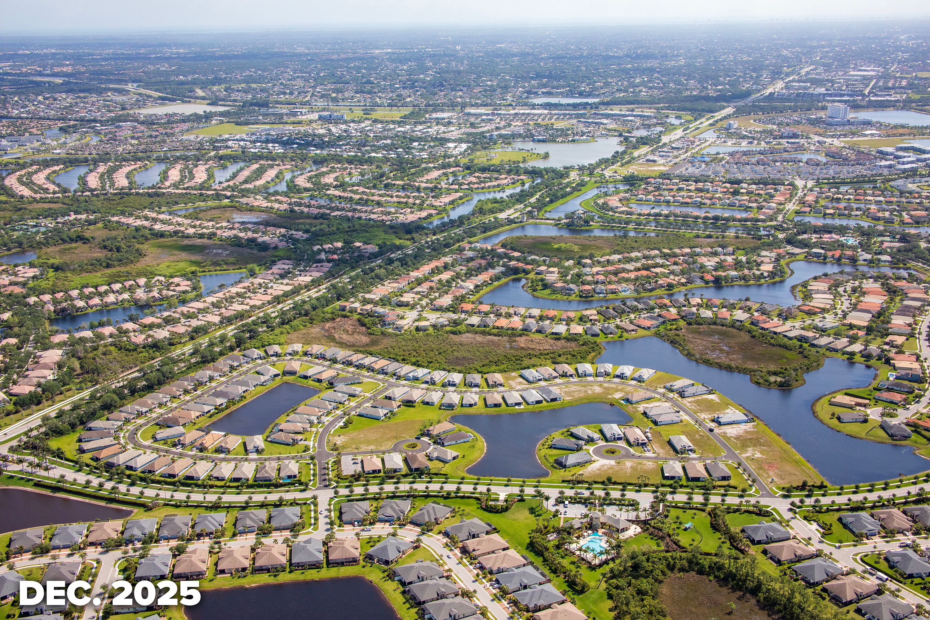 Aerial December 2025 | Lake Park at Tradition