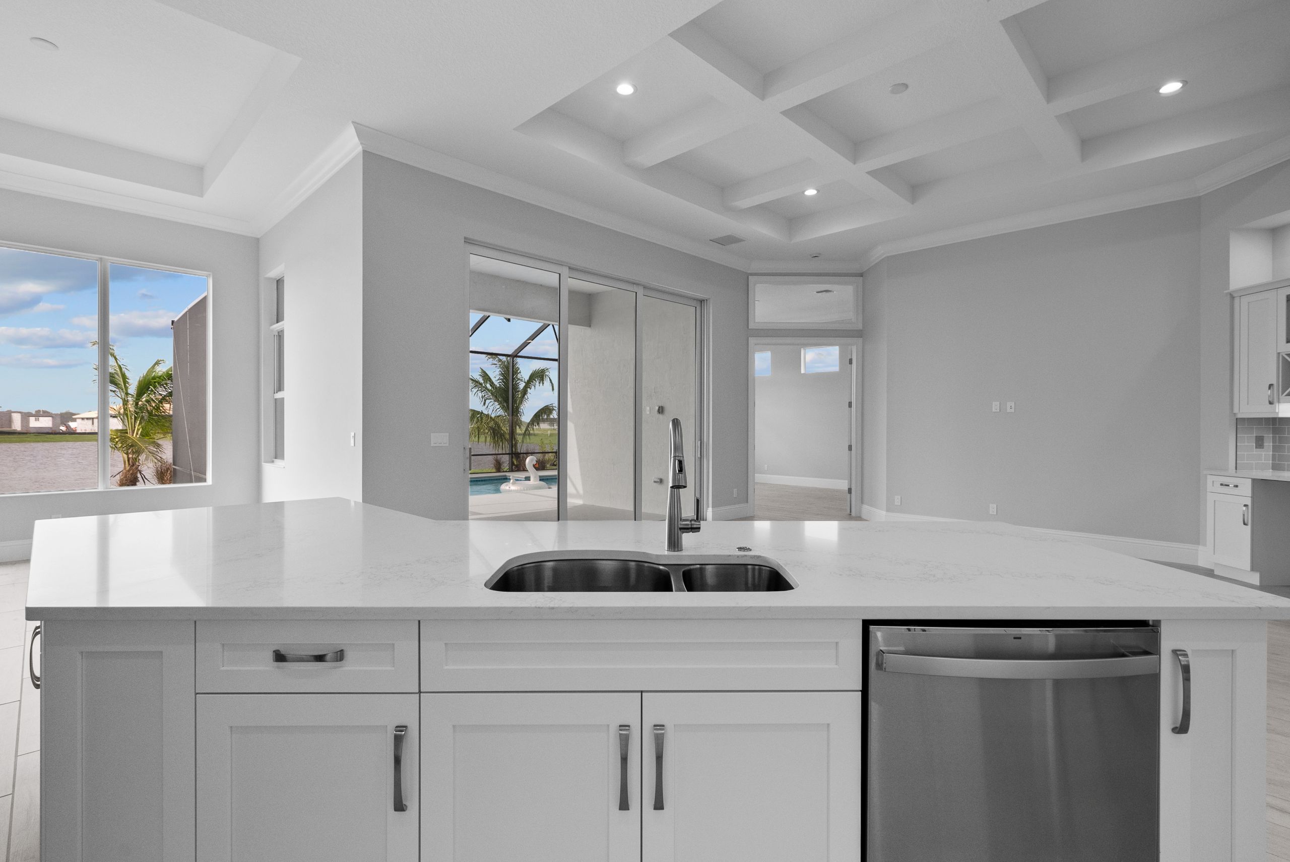 Kitchen to Great Room I Sage Grande Inventory shown for reference