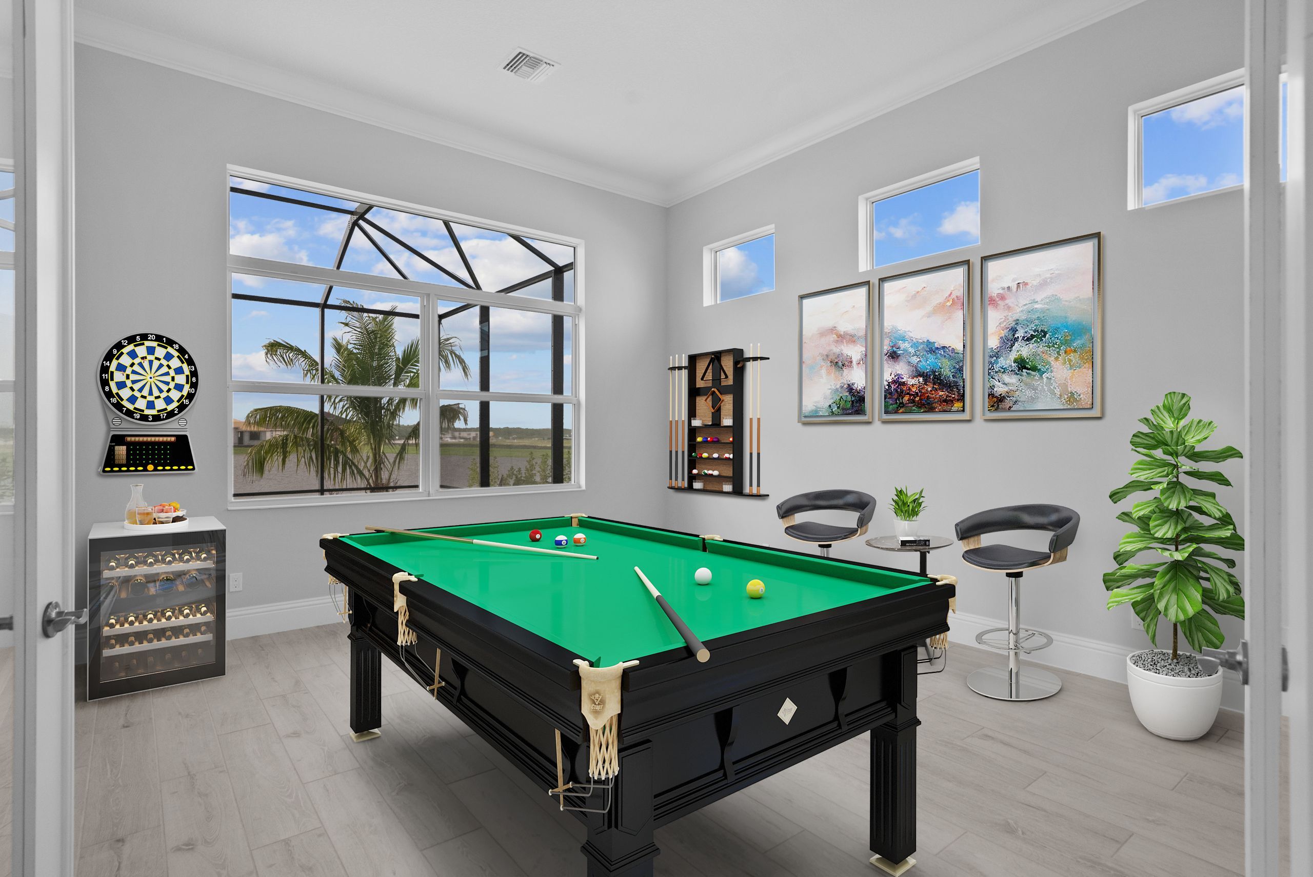 Club Room Staged I Sage Grande Inventory shown for reference