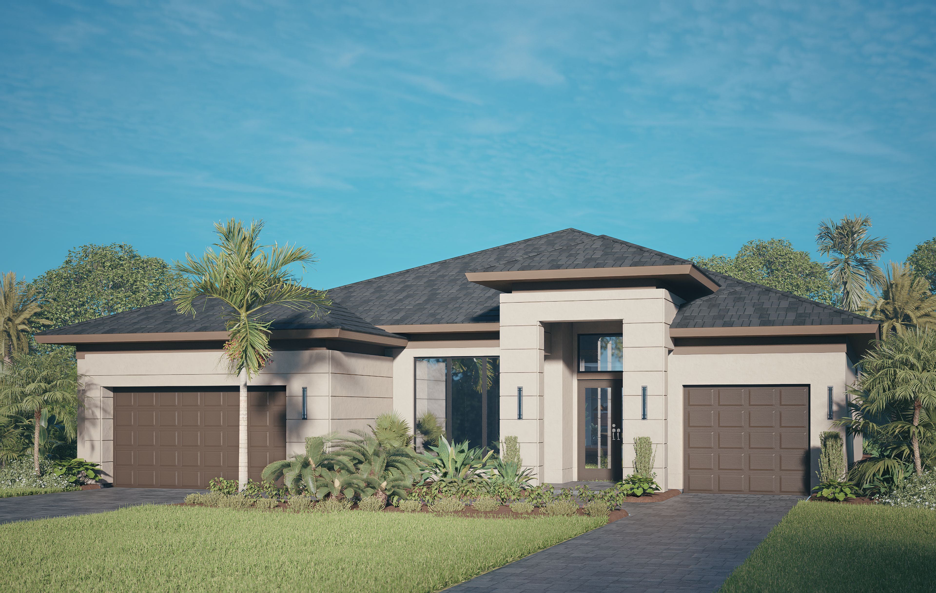 Contemporary Elevation | Renata Model