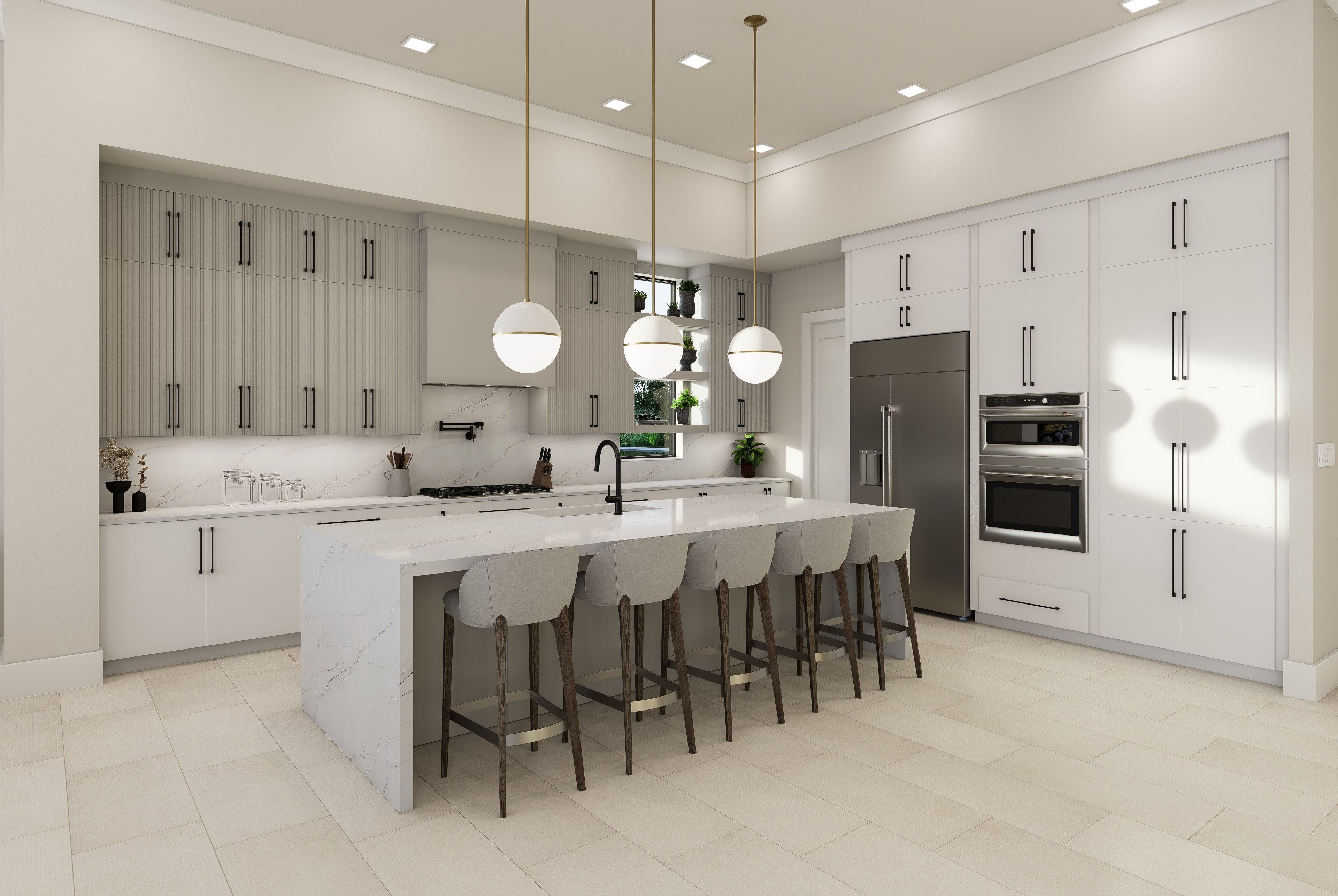 Kitchen Virtually Rendered | Wavecrest