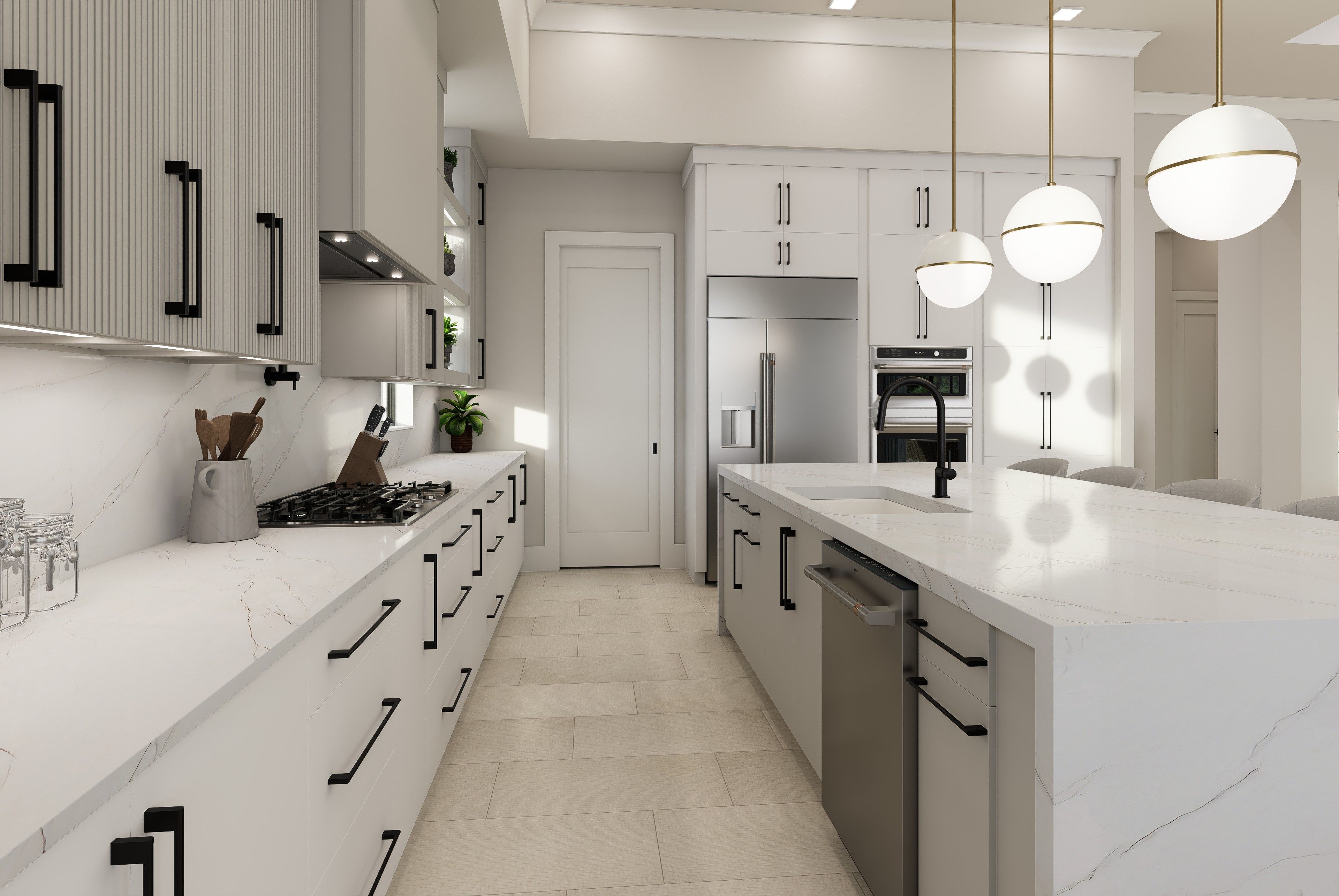 Kitchen Virtually Rendered | Wavecrest