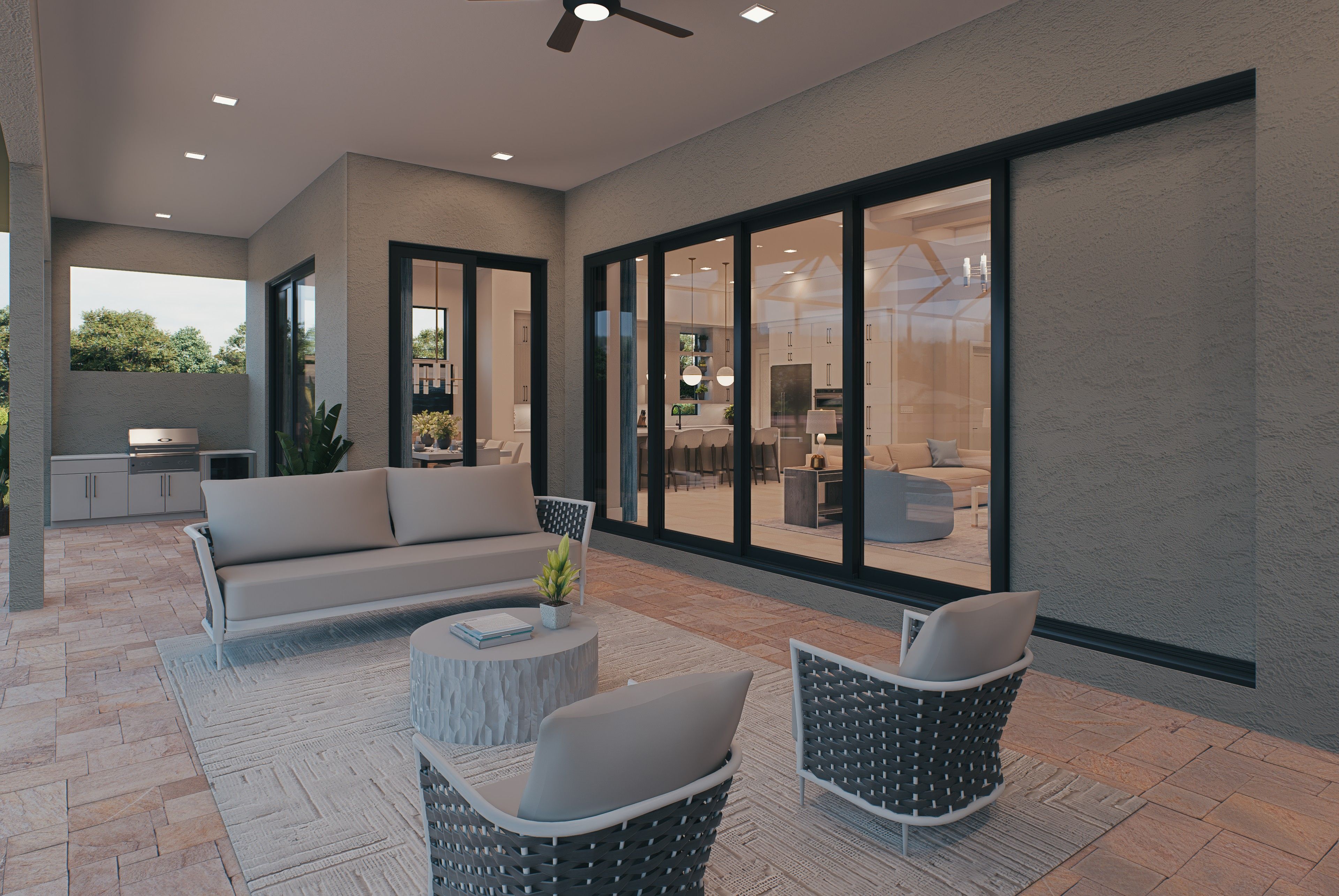 Lanai to Interior Virtually Rendered | Wavecrest