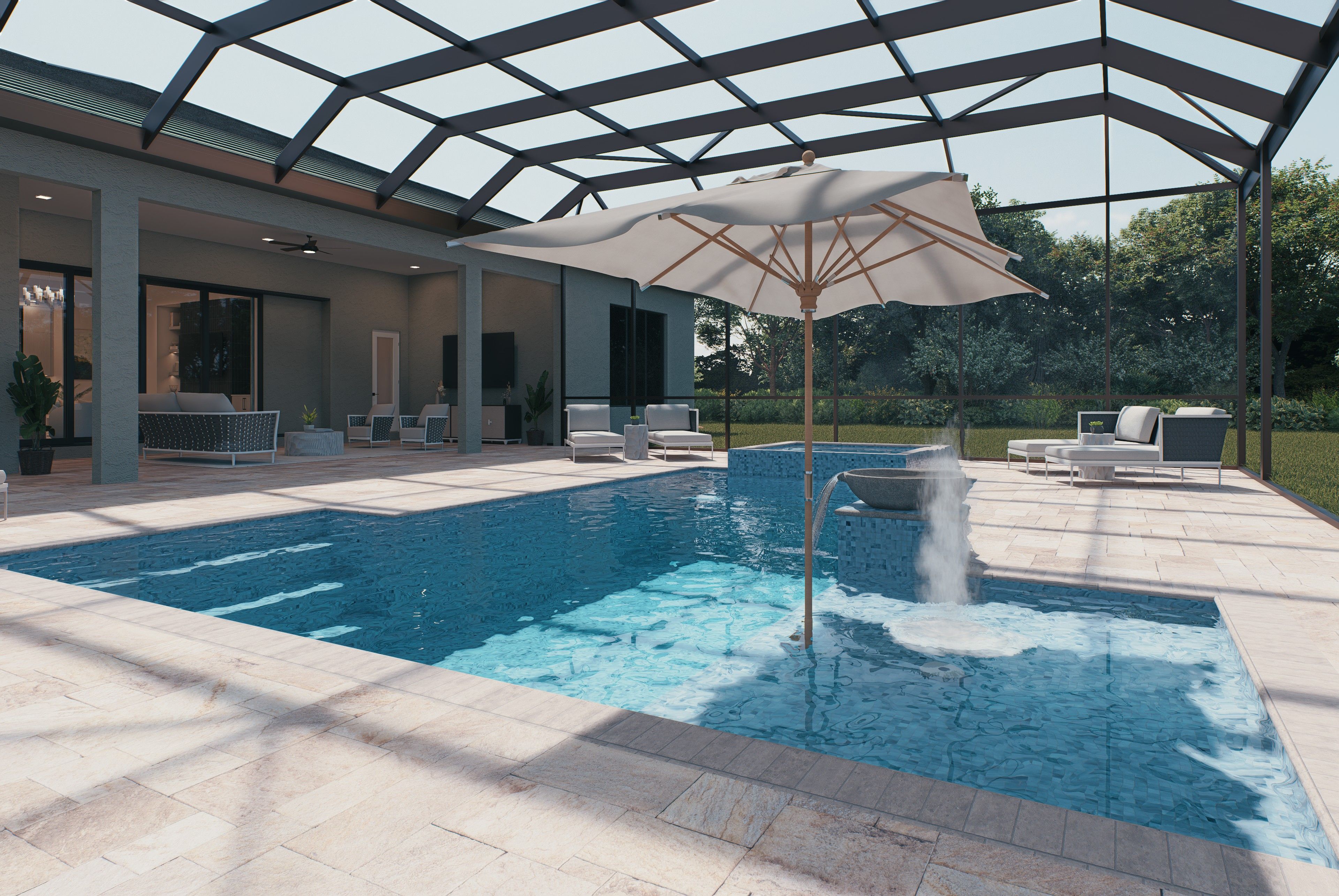 Pool Virtually Rendered | Wavecrest